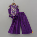 Pre Order: Glamorous Side Pin-Tuck Top And Flared Palazzo