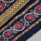 Strappy Crop Top And Matching Lehenga With Dupatta