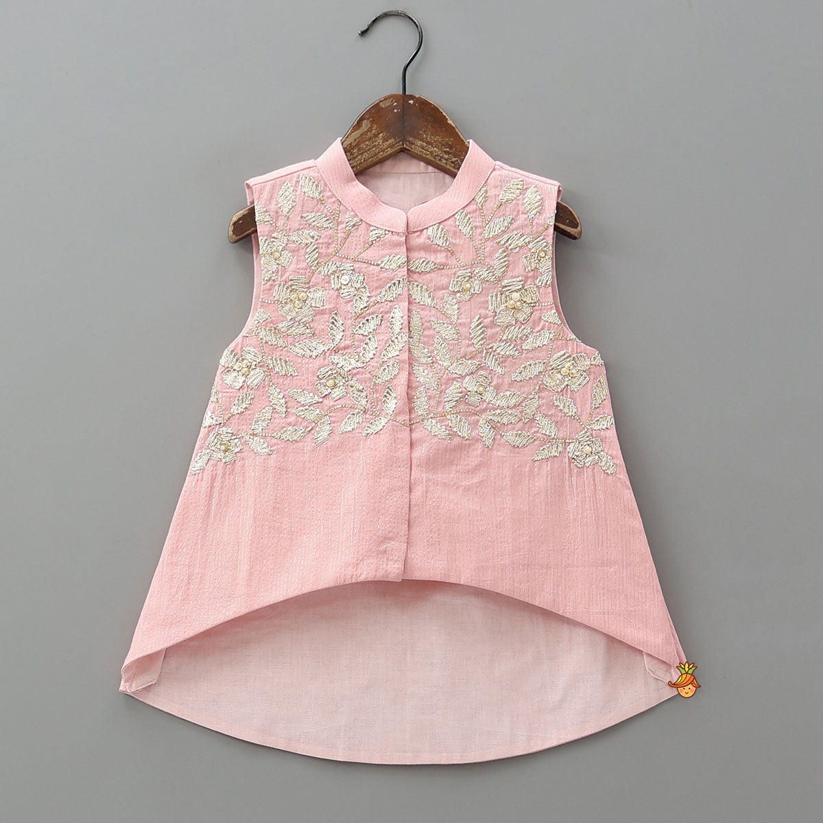 Pre Order: Charming High Low Kurti And Coordinated Palazzo