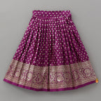 Pre Order: Stunning Embroidered Crop Top And Brocade Lehenga