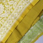 Pre Order: Embroidered Crop Top And Brocade Lehenga